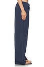 view 3 of 6 Claire Taffeta Pant in Deep Blue