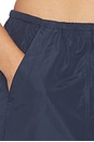 view 6 of 6 Claire Taffeta Pant in Deep Blue