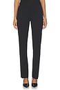 view 1 of 6 Sutton Ponte Cigarette Pant in Black