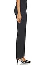 view 4 of 6 Sutton Ponte Cigarette Pant in Black