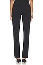 view 5 of 6 Sutton Ponte Cigarette Pant in Black