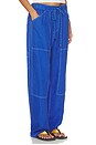 view 2 of 6 Atlas Linen Pant in Royal 