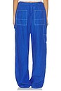 view 5 of 6 Atlas Linen Pant in Royal 