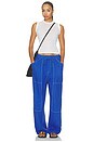 view 6 of 6 Atlas Linen Pant in Royal 