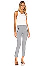 view 4 of 5 Simone Gingham Pant in Black & White Gingham