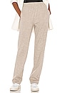 view 1 of 4 Rylie Track Pant in Oatmeal