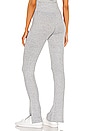view 3 of 4 The Knit Rib Flare Pant in Light Grey