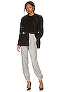 view 4 of 4 Andre Check Pant in Grey Multi