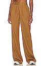 view 1 of 4 Shelly Wide Leg Wool Pant in Camel