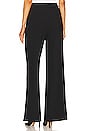 view 3 of 4 Shelly Wide Leg Crepe Pant in Black