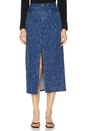 view 1 of 4 Clara Midi Skirt in Mid Tweed