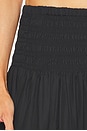 view 6 of 6 Blythe Poplin Skirt in Black
