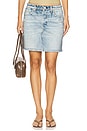 view 1 of 6 Miramar Terry Mini Skirt in Meadow Blue