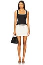 view 5 of 6 Irina Ponte Skort in White