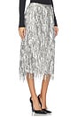 view 2 of 6 Billie Sequin Midi Skirt in Gunmetal