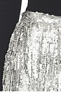 view 6 of 6 Billie Sequin Midi Skirt in Gunmetal