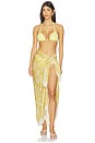 view 5 of 6 Sally Sarong in Yellow