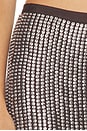 view 7 of 6 Lili Beaded Skirt in Chocolate