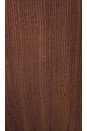 view 5 of 5 Pacey Button Down Top in Dark Brown