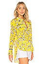 view 2 of 4 Martel Shirt in Yellow Garden Floral