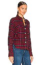 view 2 of 4 Jonah Plaid Shirt in Burgundy Multi