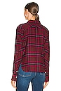 view 3 of 4 Jonah Plaid Shirt in Burgundy Multi