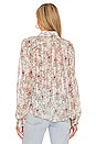 view 3 of 4 Sachi Floral Top in White Floral