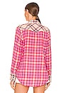 view 3 of 4 Jillian Plaid Shirt in Fuchsia Multi