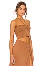 view 2 of 4 Christy Halter Top in Light Brown