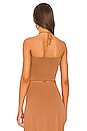 view 3 of 4 Christy Halter Top in Light Brown