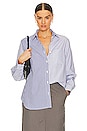 view 1 of 5 Maxine Multi Stripe Shirt in Blue Multi
