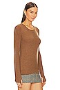 view 2 of 4 Audrina Crew in Camel