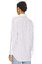 view 3 of 4 Diana Shirt in White Stripe