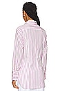 view 3 of 4 Indiana Shirt in Cool Pink Stripe