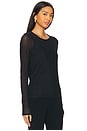 view 2 of 4 Luca Long Sleeve in Black