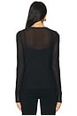 view 3 of 4 Luca Long Sleeve in Black