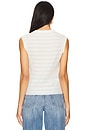 view 3 of 4 Julia Muscle Top in Ivory