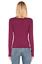 view 3 of 4 Pamela Crew Neck Top in Magenta