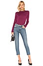 view 4 of 4 Pamela Crew Neck Top in Magenta