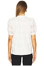 view 3 of 4 Jordan Short Sleeve Plaid Top in White