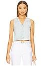 view 1 of 4 Juliana Tweed Vest in Sktwd