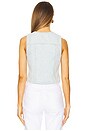 view 3 of 4 Juliana Tweed Vest in Sktwd