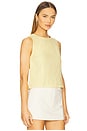 view 2 of 4 Ultra Featherweight Myla Top in Pastel Yellow