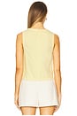 view 3 of 4 Ultra Featherweight Myla Top in Pastel Yellow