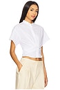 view 2 of 4 Gretchen Poplin Shirt in White