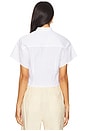 view 3 of 4 Gretchen Poplin Shirt in White