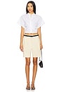 view 4 of 4 Gretchen Poplin Shirt in White