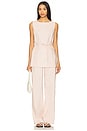 view 4 of 4 Holland Linen Tunic in Rose