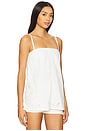 view 2 of 4 Aurora Strapless Top in White Eyelet