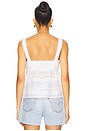 view 3 of 4 Viviana Tank Top in White